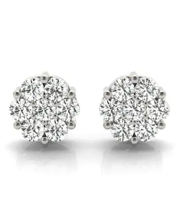 1/2 CTTW Diamond Composite Stud Earring